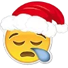 Стикер 13 Xmas Emoji