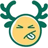 Стикер 61 Xmas Emoji