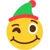 Стикер 30 Xmas Emoji