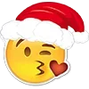 Стикер 5 Xmas Emoji