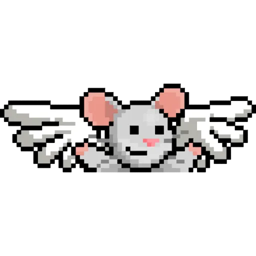 Стикер 11 Xmas Mouse