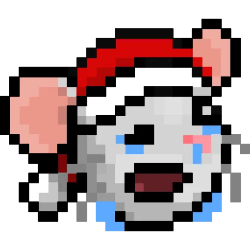 Стикер 21 Xmas Mouse