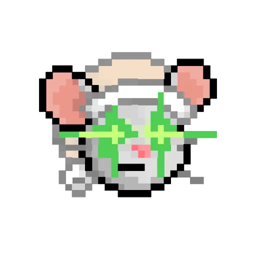 Стикер 10 Xmas Mouse