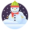 Стикер 46 Xmas - новогодние украшения