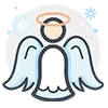 Стикер 58 Xmas - новогодние украшения