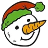 Стикер 36 Xmas - новогодние украшения