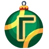 Стикер 7 Xmas - новогодние украшения
