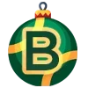 Стикер 15 Xmas - новогодние украшения