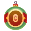 Стикер 24 Xmas - новогодние украшения