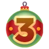 Стикер 26 Xmas - новогодние украшения
