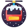 Стикер 48 Xmas - новогодние украшения