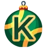 Стикер 20 Xmas - новогодние украшения
