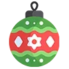 Стикер 37 Xmas - новогодние украшения