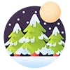 Стикер 49 Xmas - новогодние украшения