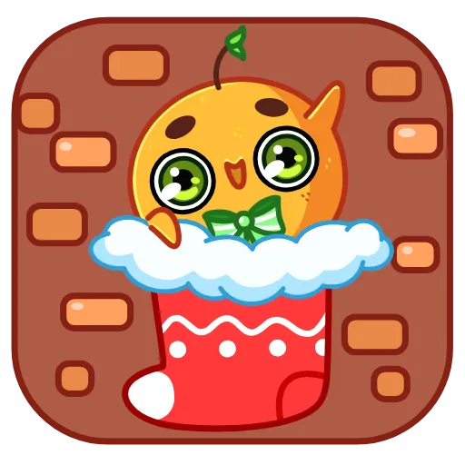 👋 Эмодзи «Мандаринка» для Telegram