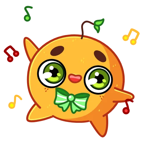 🕺 Эмодзи «Мандаринка» для Telegram