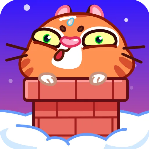 Стикер 16 Xmas Tiger