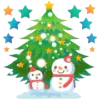 Стикер 15 Christmas Tree