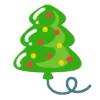 Стикер 36 Christmas Tree