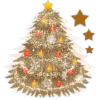 Стикер 25 Christmas Tree