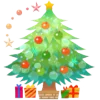 Стикер 13 Christmas Tree