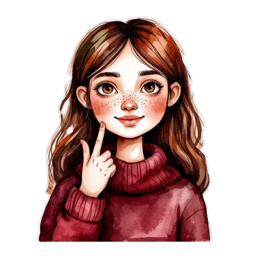 🥰 Стикер «Яркая осень» для Telegram