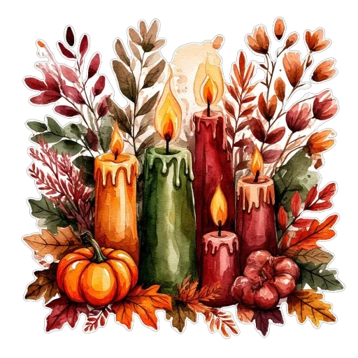 🎃 Стикер «Яркая осень» для Telegram