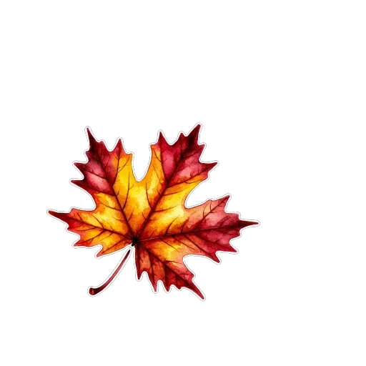 🍁 Стикер «Яркая осень» для Telegram