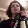 Стикер 50 💪 Набор эмоджи с музыкантом «Yung Trappa»