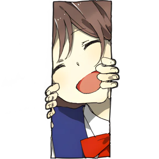 🤣 Стикер «Яндере тян» для Telegram
