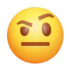 🤨 Эмодзи «» для Telegram