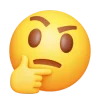 🤔 Эмодзи «» для Telegram