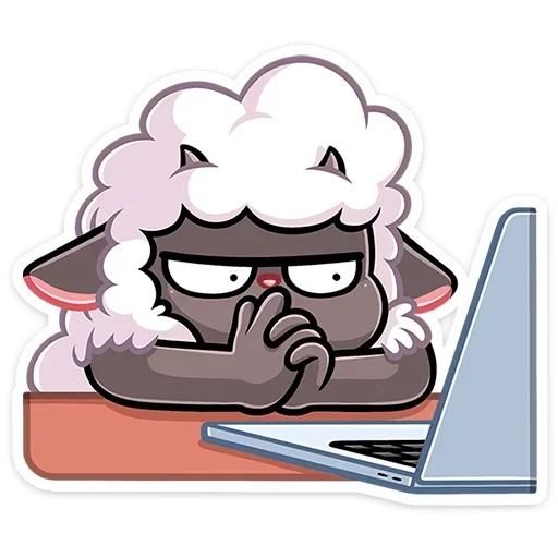😠 Стикер «Янг без надписей» для Telegram