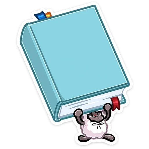 📘 Стикер «Янг без надписей» для Telegram