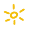 🏳️ Эмодзи «Yellow love - жёлтые буквы» для Telegram