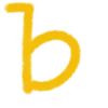 🏳️ Эмодзи «Yellow love - жёлтые буквы» для Telegram
