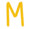 🏳️ Эмодзи «Yellow love - жёлтые буквы» для Telegram