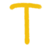 🏳️ Эмодзи «Yellow love - жёлтые буквы» для Telegram