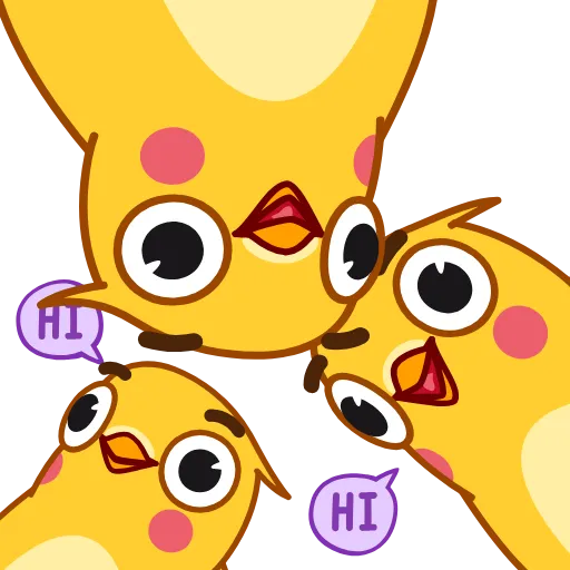Стикер 5 Yellow Boy