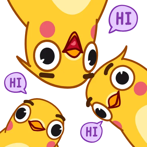 Стикер 5 Yellow Boy