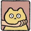 Стикер 43 Yellow Cat