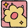 Стикер 4 Yellow Cat