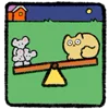 Стикер 7 Yellow Cat