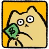 Стикер 13 Yellow Cat