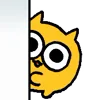 Стикер 60 🤭 Yellow