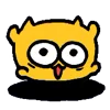 Стикер 13 🤭 Yellow
