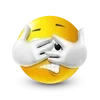 Стикер 55 Yellow Emoji
