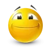 Стикер 56 Yellow Emoji