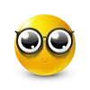 Стикер 18 Yellow Emoji