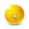 Стикер 6 Yellow Emoji